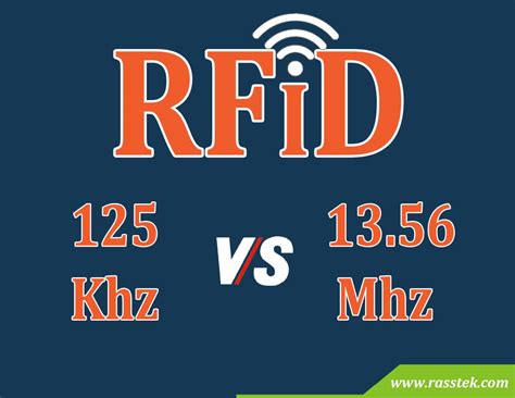 difference between 13.56 and 125khz